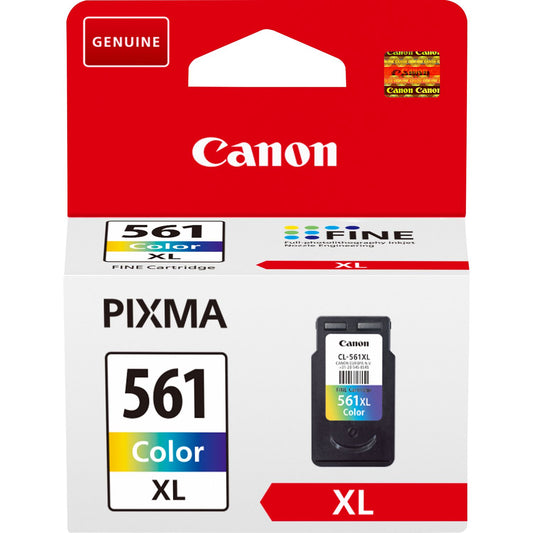 Canon CL561XL Cyan Magenta Yellow High Yield Ink Cartridge 12ml - 3730C001 - ONE CLICK SUPPLIES