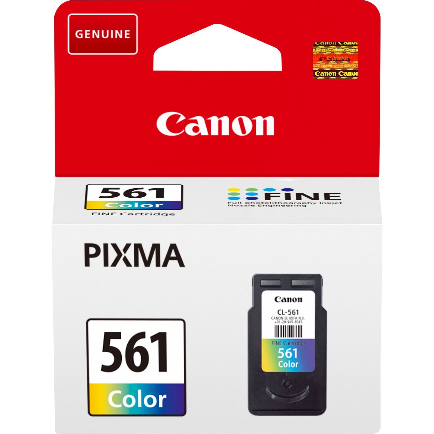 Canon CL561 Cyan Magenta Yellow Standard Capacity Ink Cartridge 8ml - 3731C001 - ONE CLICK SUPPLIES