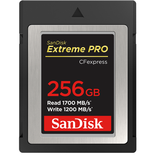 SanDisk Extreme PRO 256GB Extreme PRO CFexpress Type B Memory Card - ONE CLICK SUPPLIES