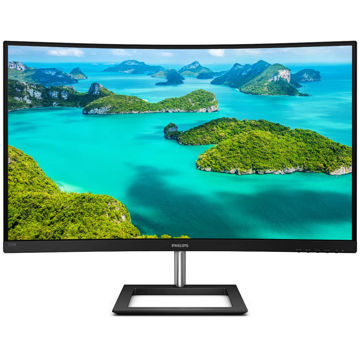 E Line 325E1C 32in Curved QHD Monitor - ONE CLICK SUPPLIES