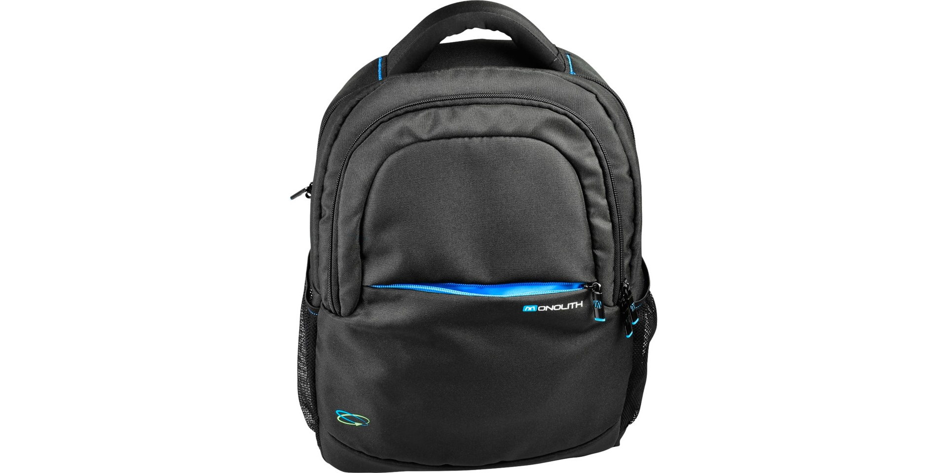 Monolith Blue Line Laptop Backpack for Laptops up to 15.6 inch Black/Blue 2000003312 - ONE CLICK SUPPLIES