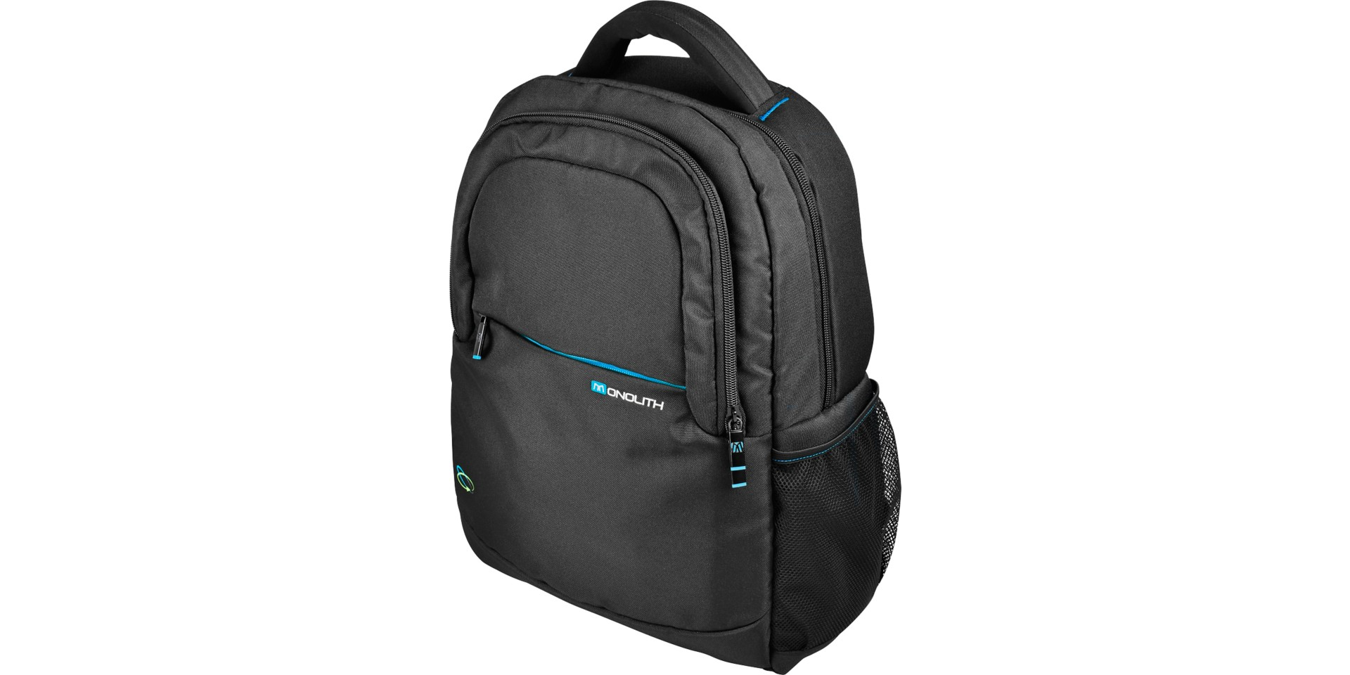 Monolith Blue Line Laptop Backpack for Laptops up to 15.6 inch Black/Blue 2000003312 - ONE CLICK SUPPLIES