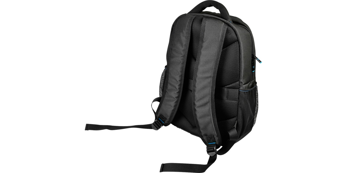 Monolith Blue Line Laptop Backpack for Laptops up to 15.6 inch Black/Blue 2000003312 - ONE CLICK SUPPLIES