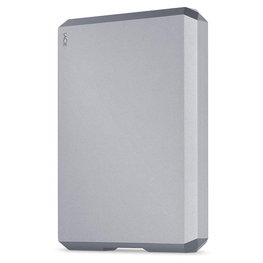 4TB LaCie USBC Space Grey Mobile Ext HDD - ONE CLICK SUPPLIES