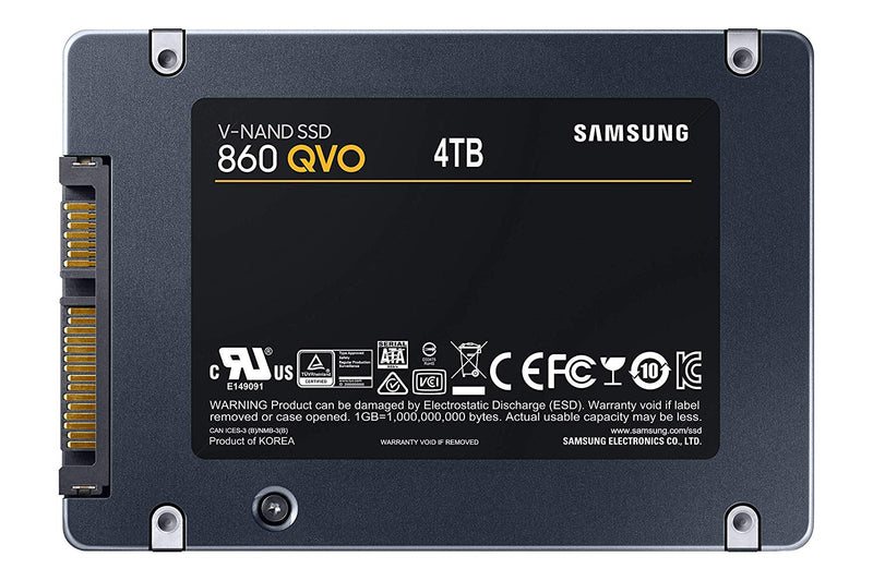 860 QVO 4TB SATA3 2.5in VNAND Int SSD - ONE CLICK SUPPLIES