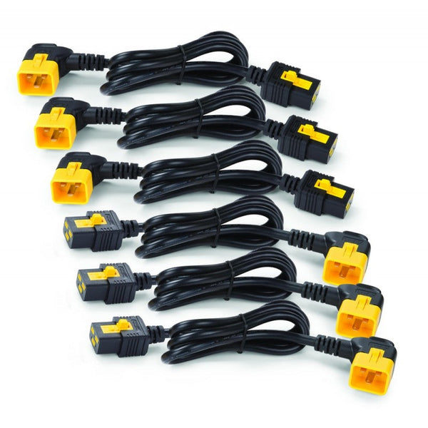 6x1.8m C19 to C20 90 Degree Power Cables - ONE CLICK SUPPLIES