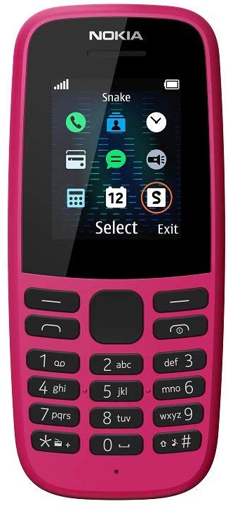 Nokia 105 Pink Mobile Phone - ONE CLICK SUPPLIES