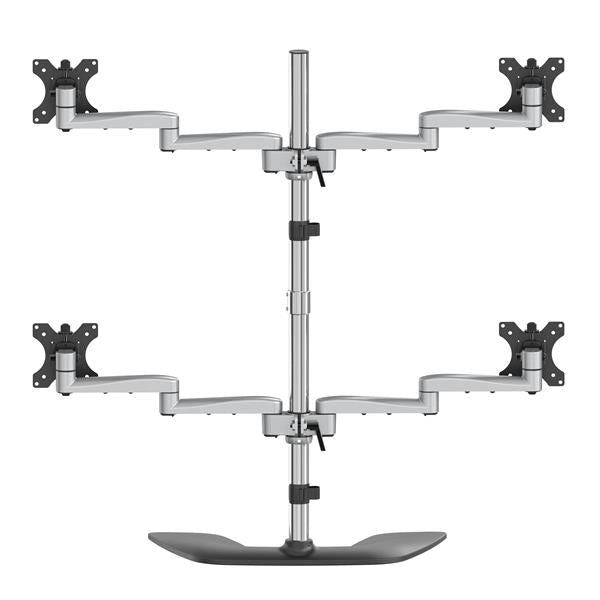 StarTech.com Up to 32 Inch Quad Monitor Stand - ONE CLICK SUPPLIES