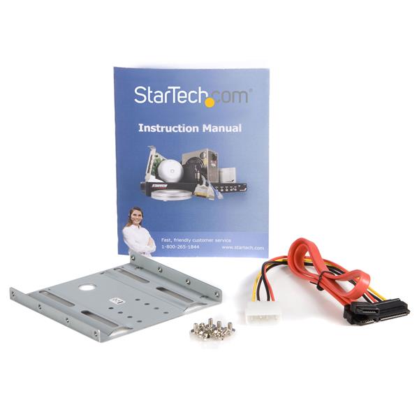 StarTech.com 2.5in HD to 3.5in Drive Bay Mounting Kit - ONE CLICK SUPPLIES