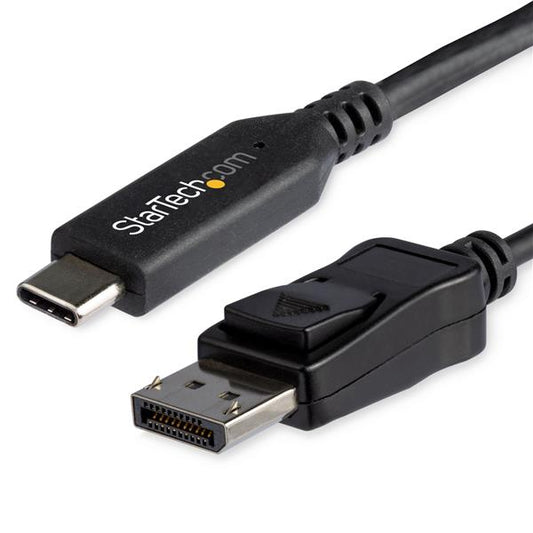 StarTech.com 5.9 ft USBC to DP Adapter Cable 8K 60Hz - ONE CLICK SUPPLIES