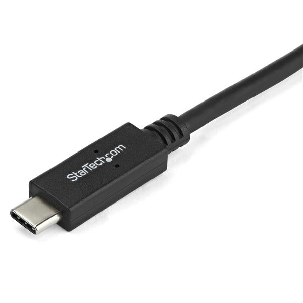 StarTech.com 1m USB C to DVI Adapter Cable Black - ONE CLICK SUPPLIES