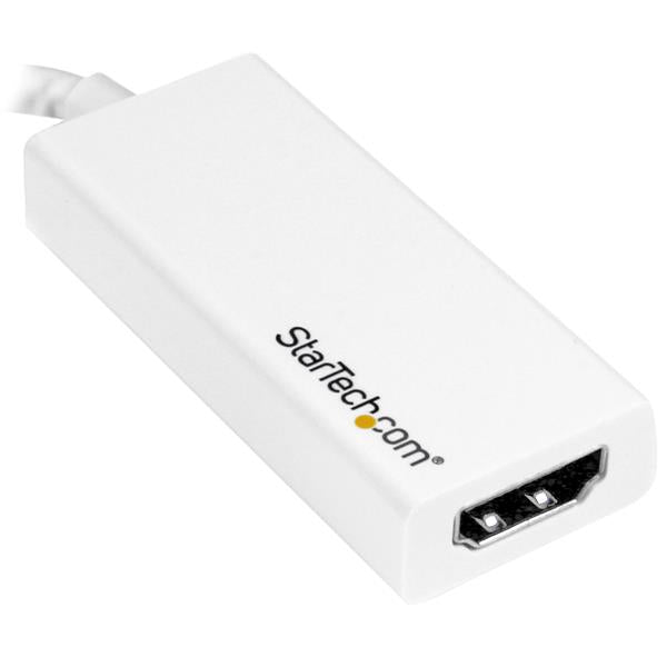 StarTech.com USB C to HDMI Adapter 4K 60Hz White - ONE CLICK SUPPLIES