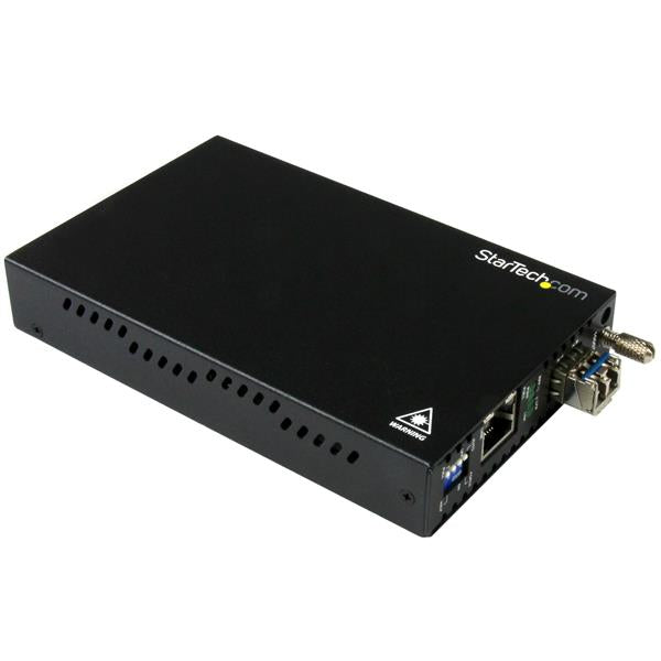 StarTech.com GbE Fiber Media Converter SM LC 10km - ONE CLICK SUPPLIES