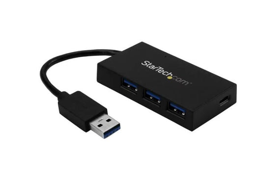 StarTech.com 4 Port USB 3.0 Hub 3x USB A and 1x USBC - ONE CLICK SUPPLIES