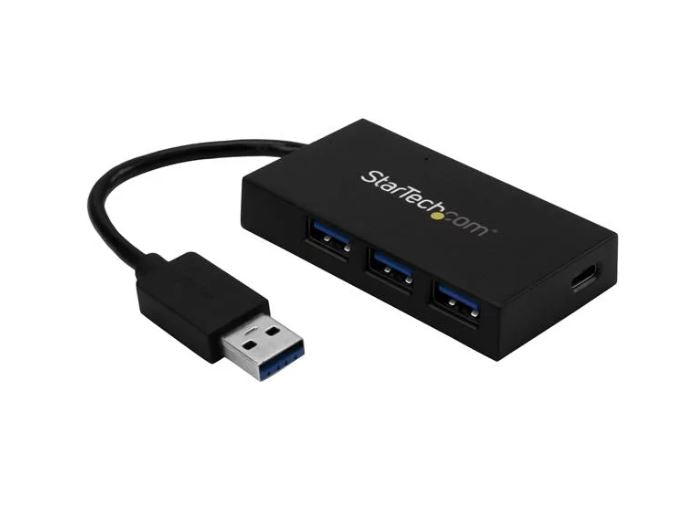 StarTech.com 4 Port USB 3.0 Hub 3x USB A and 1x USB C - ONE CLICK SUPPLIES