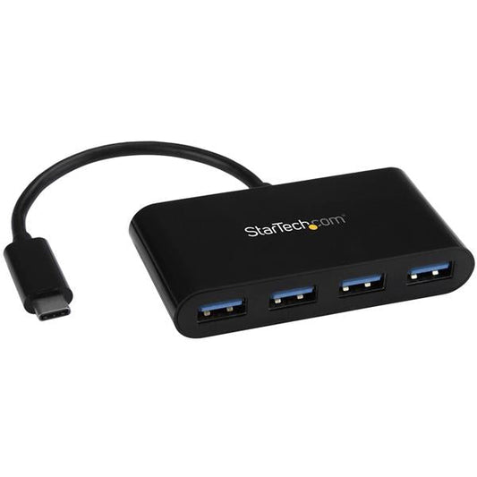 StarTech.com 4 Port USB 3.0 Hub USB C to 4x USB A - ONE CLICK SUPPLIES