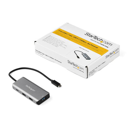 StarTech.com USB C 4 Port Hub USBC and USB A - ONE CLICK SUPPLIES