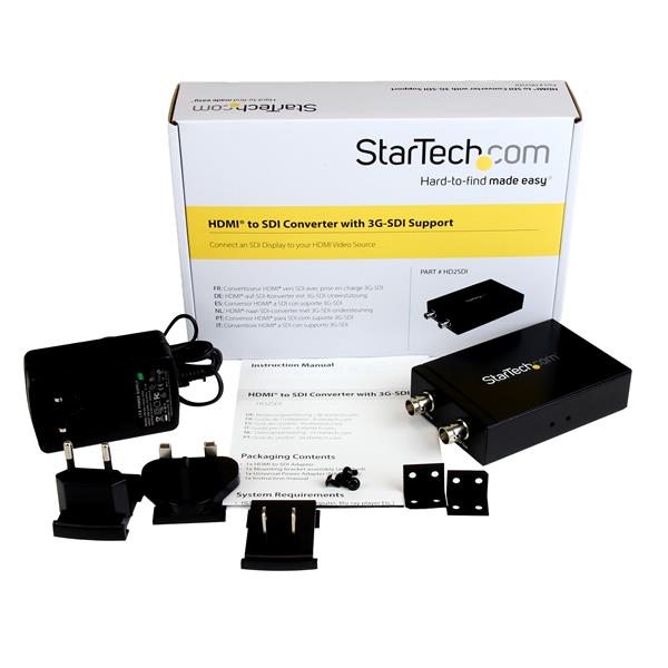 StarTech.com HDMI TO DUAL 3G SDI CONVERTER - ONE CLICK SUPPLIES