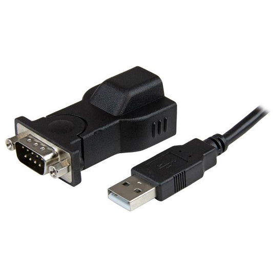 StarTech.com USB TO NULL MODEM RS232 DB9 ADAPTER FTDI - ONE CLICK SUPPLIES