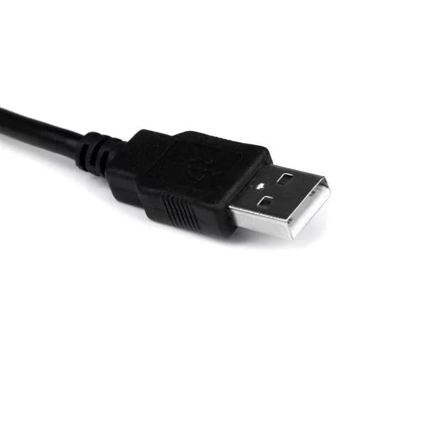 StarTech.com 1 ft USB to Serial DB9 Adapter Cable - ONE CLICK SUPPLIES