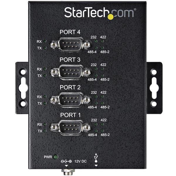 StarTech.com 4 Port Serial Adapter USB RS 232 422 485 - ONE CLICK SUPPLIES