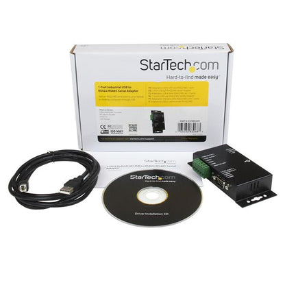 StarTech.com 1 Port Ind USB to RS422 RS485 Adapter - ONE CLICK SUPPLIES