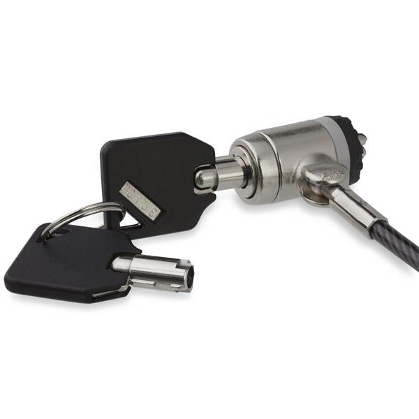 StarTech.com Keyed Cable Lock Push to Lock Button - ONE CLICK SUPPLIES