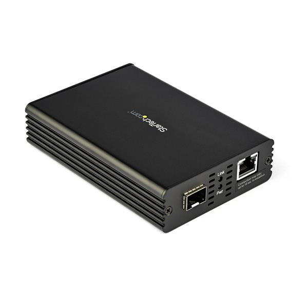 StarTech.com 10GbE Media Converter Open SFP Plus Slot - ONE CLICK SUPPLIES