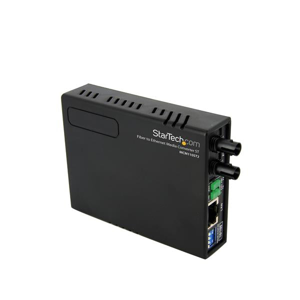 StarTech.com Ethernet to Fiber Media Converter ST 2km - ONE CLICK SUPPLIES