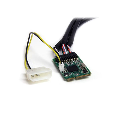 StarTech.com 3 PT 2b 1a 1394 Mini PCIe FireWire Card - ONE CLICK SUPPLIES