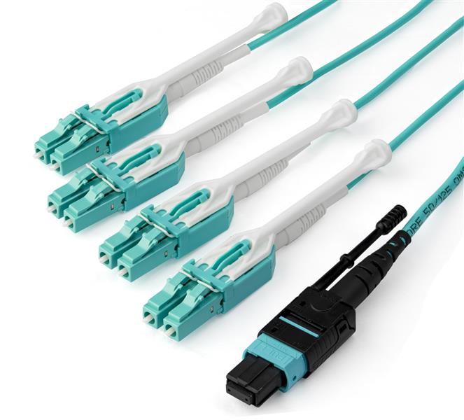 StarTech.com 3m Fiber Breakout Cable MPO MTP to LC - ONE CLICK SUPPLIES