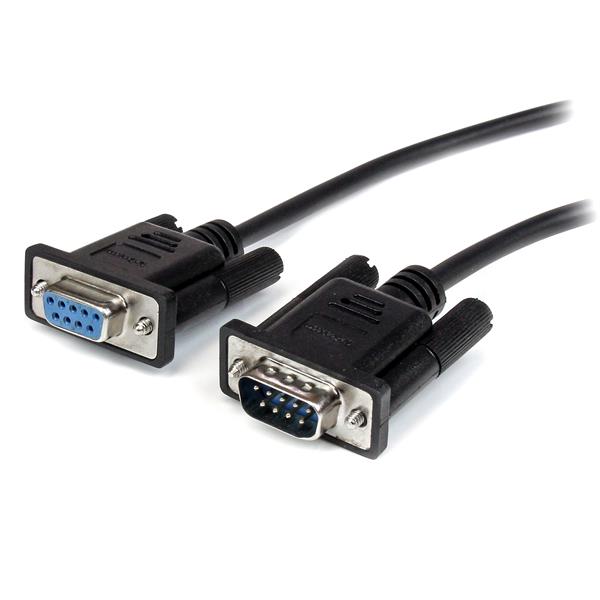 StarTech.com 1m Black DB9 RS232 Serial Cable MF - ONE CLICK SUPPLIES