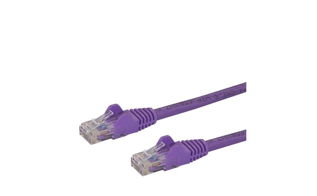 StarTech.com 2m Purple GB Snagless RJ45 Cat6 Cable - ONE CLICK SUPPLIES