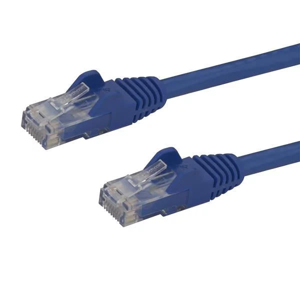 StarTech.com 0.5m Blue GB Snagless RJ45 UTP Cat6 Cord - ONE CLICK SUPPLIES