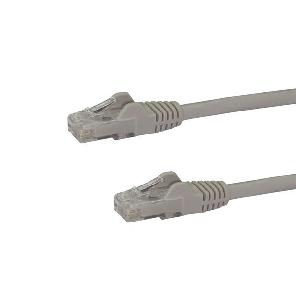 StarTech.com 0.5m Grey Cat6 Snagless RJ45 Patch Cable - ONE CLICK SUPPLIES