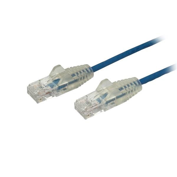 StarTech.com 1m Blue Slim CAT6 Patch Cable - ONE CLICK SUPPLIES