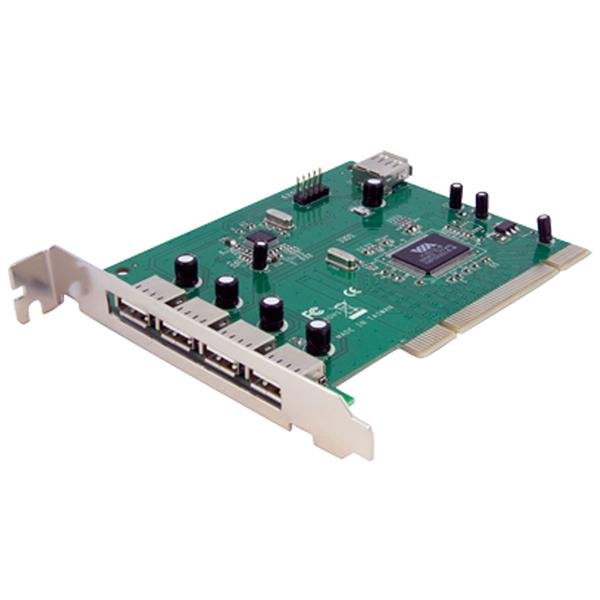 StarTech.com 7 Port PCI USB Card Adapter - ONE CLICK SUPPLIES