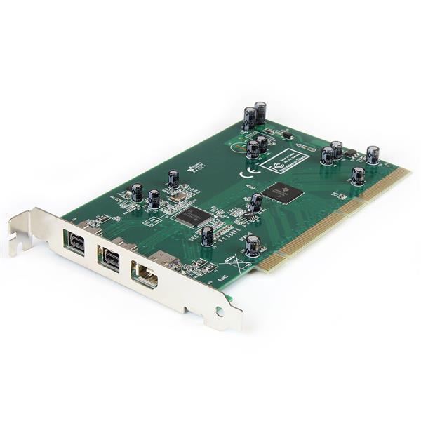 StarTech.com 3 Port PCI 1394b FireWire Card with DV - ONE CLICK SUPPLIES