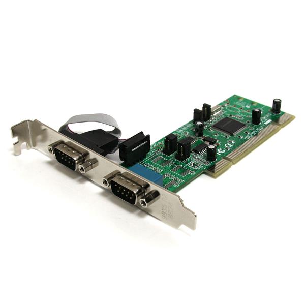 StarTech.com 2PT PCI RS422 485 Serial Card 161050UART - ONE CLICK SUPPLIES