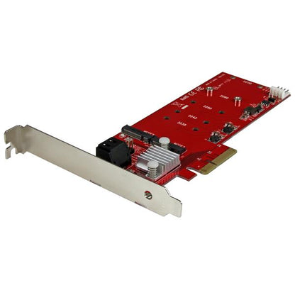 StarTech.com 2 Slot PCIe M.2 RAID Card 2x SATA3 Ports - ONE CLICK SUPPLIES