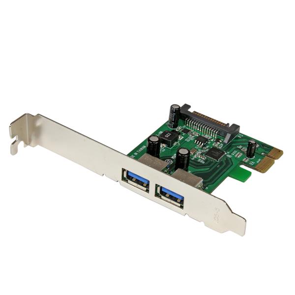 StarTech.com 2 Port PCIe USB3 Card Adapter with UASP - ONE CLICK SUPPLIES