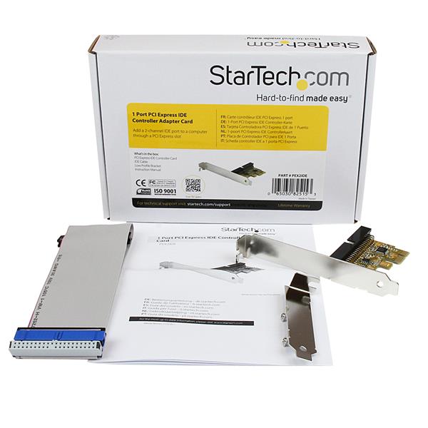 StarTech.com 1 Port PCIe IDE Controller Adapter Card - ONE CLICK SUPPLIES