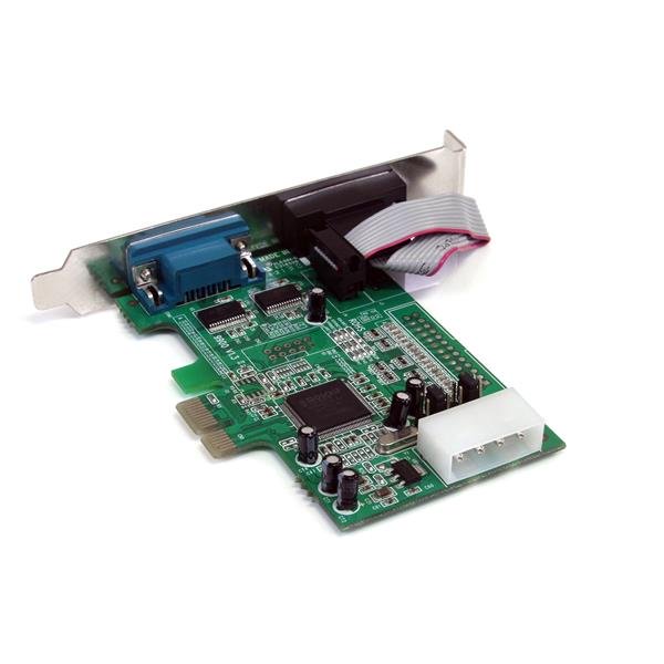 StarTech.com 2PT PCIe Serial Adapter Card 16550 UART - ONE CLICK SUPPLIES