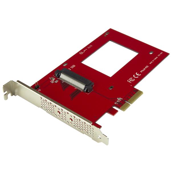 StarTech.com U.2 to PCIe Adapter 2.5 U.2 NVMe SSD - ONE CLICK SUPPLIES