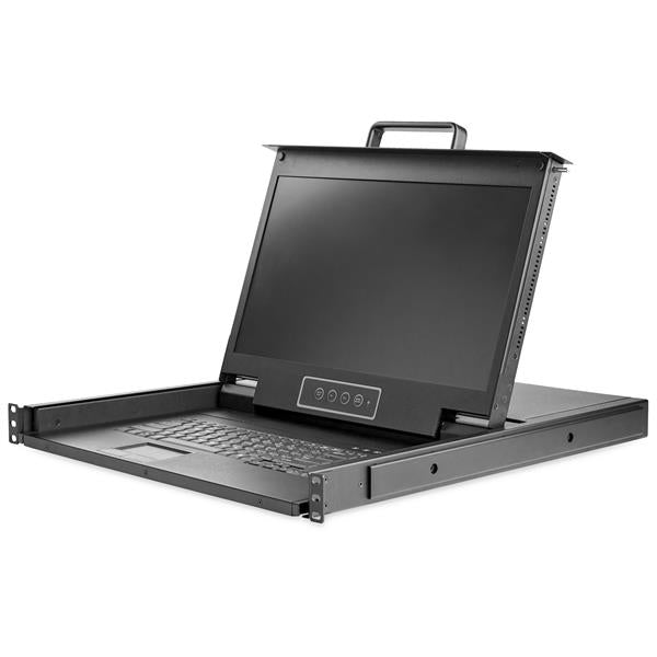 StarTech.com 1U 17in VGA Rackmount HD KVM Console - ONE CLICK SUPPLIES