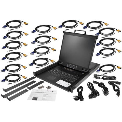 StarTech.com KVM Console for Server Rack 19in 16 Port - ONE CLICK SUPPLIES