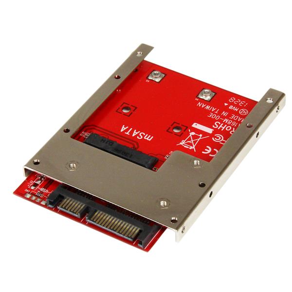 StarTech.com mSATA SSD to 2.5in SATA Adapter - ONE CLICK SUPPLIES