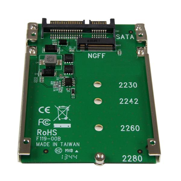 StarTech.com M.2 NGFF SSD to 2.5in SATA Adapter - ONE CLICK SUPPLIES