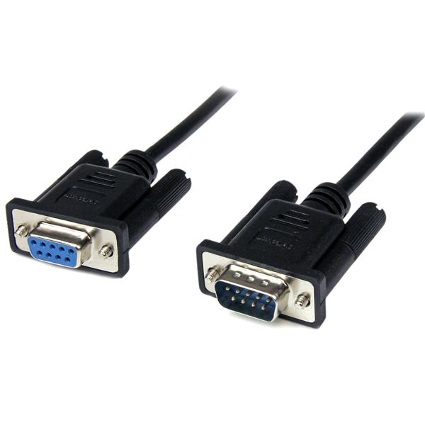 StarTech.com 1m DB9 RS232 Serial Null Modem Cable FM - ONE CLICK SUPPLIES