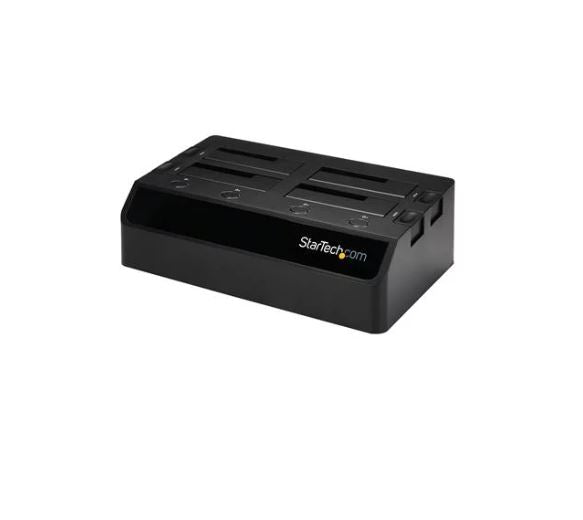 StarTech.com USB3 to 4Bay SATA 6Gbps HDD Dock Station - ONE CLICK SUPPLIES